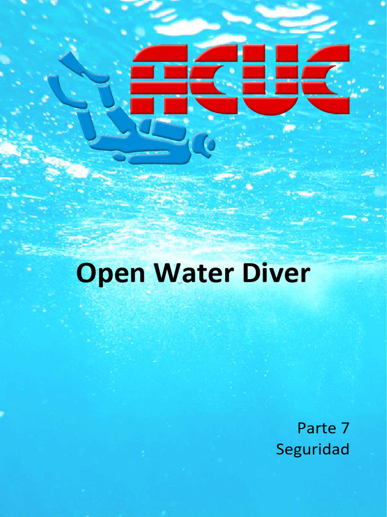 Seguridad en el Buceo Recreativo | PDF | Buceo bajo el agua
