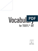 Vocabulary for iBT
