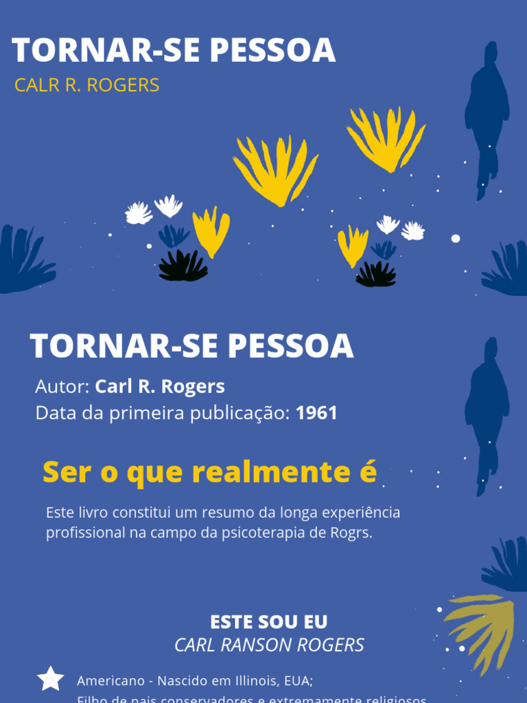 Tornar-se Pessoa: Carl Rogers | PDF | Psicologia