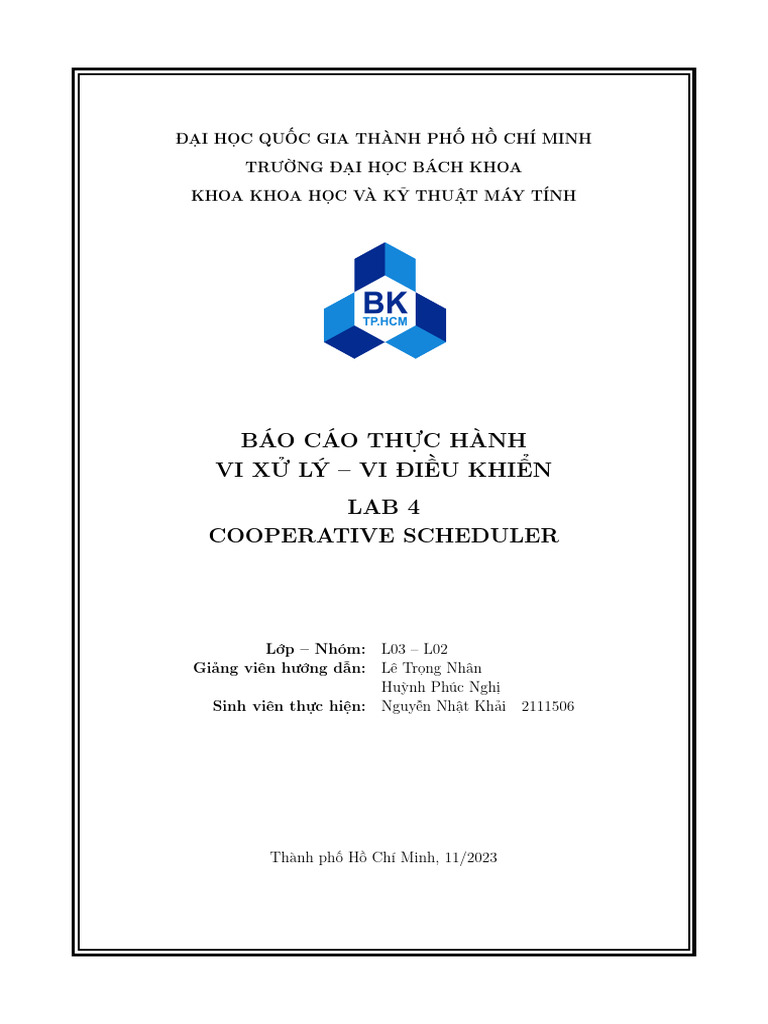 CO3010 Lab4 Report | PDF