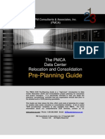 PMCA Data Center Relocation (DCR) Pre-Planning Guide