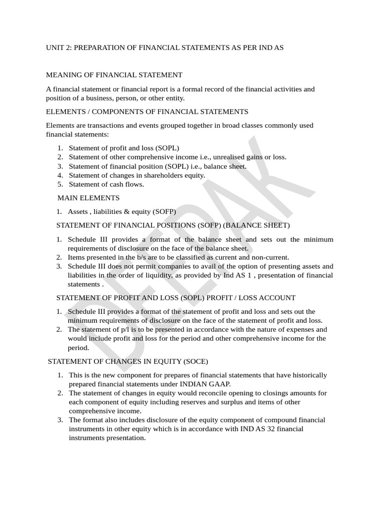 Financial Statements Guide | PDF | Balance Sheet | Income Statement