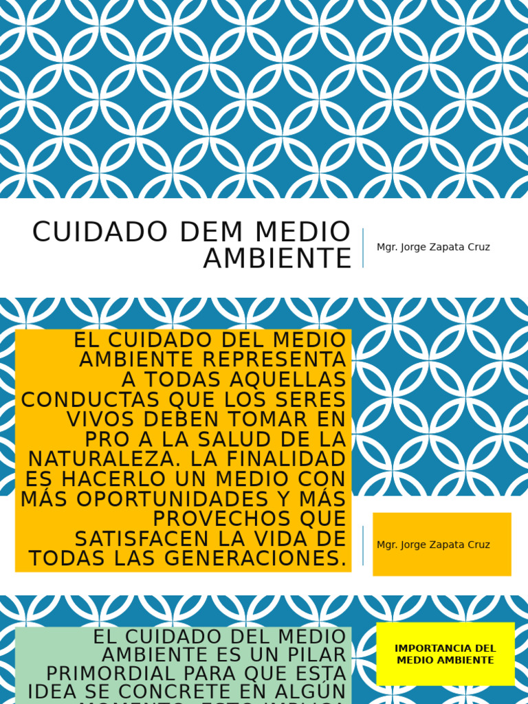 Cuidado Del Medio Ambiente | PDF | Salud y bienestar