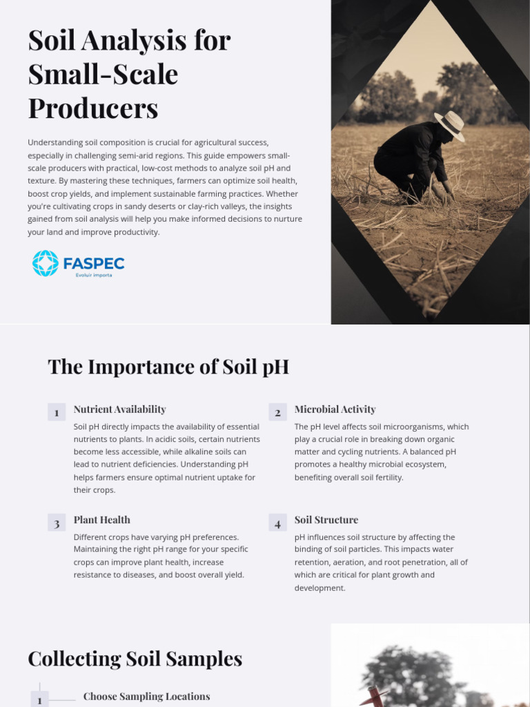 Soil Analysis Guide for Small Farmers | PDF | Soil | Loam