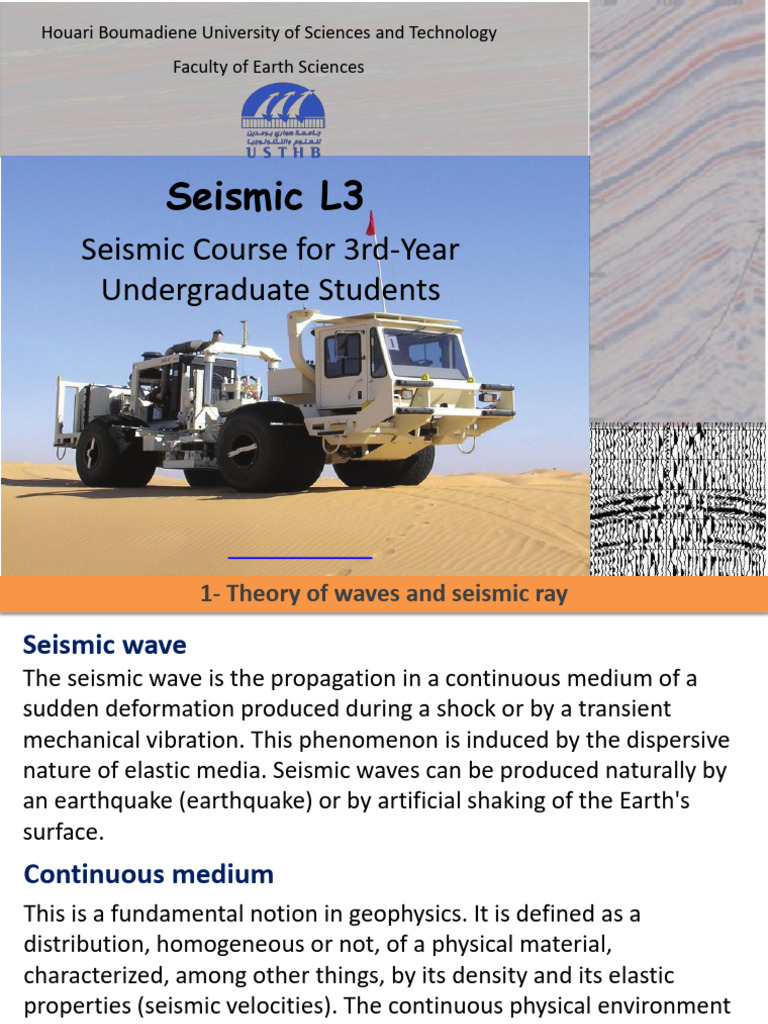 Seismic Wave Theory for Undergraduates | PDF | Seismology | Waves