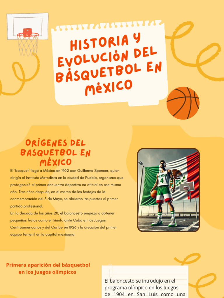 Historia del básquetbol en México | PDF | México | Deportes
