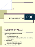 Bab 3 - Fiqh & Syariah