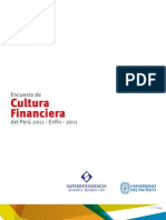 Primera Encuesta de Cultura Financiera Perú 2011 (ENFIN 2011)