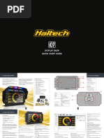 Haltech iC-7 Wiring Diagram Guide | PDF | Electrical Connector ...