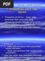 Bab 7 - Qada' & Qadar