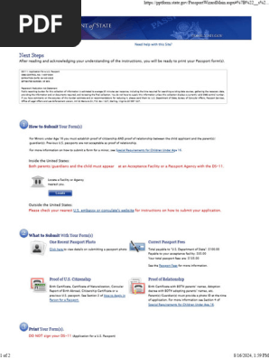 Passport Application System