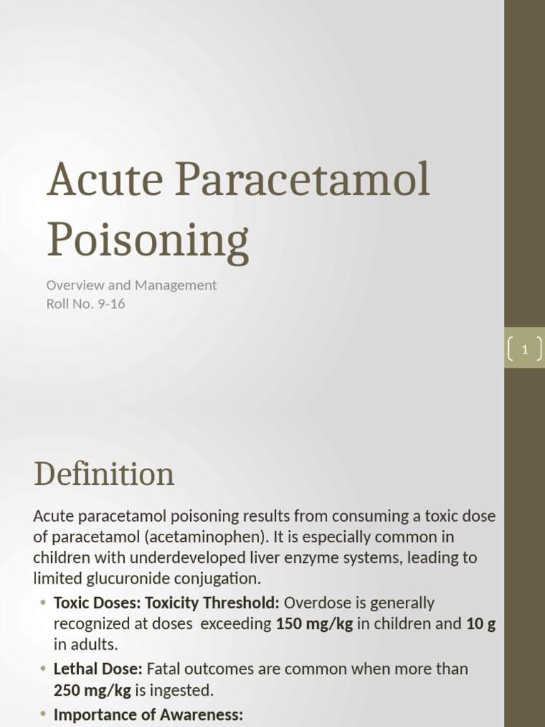 Paracetamol visual data 6