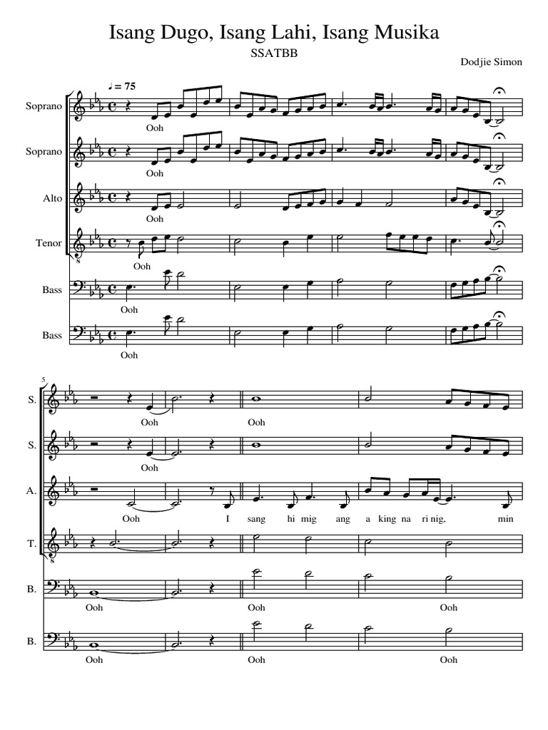 Isang Dugo Isang Lahi Isang Musika | PDF