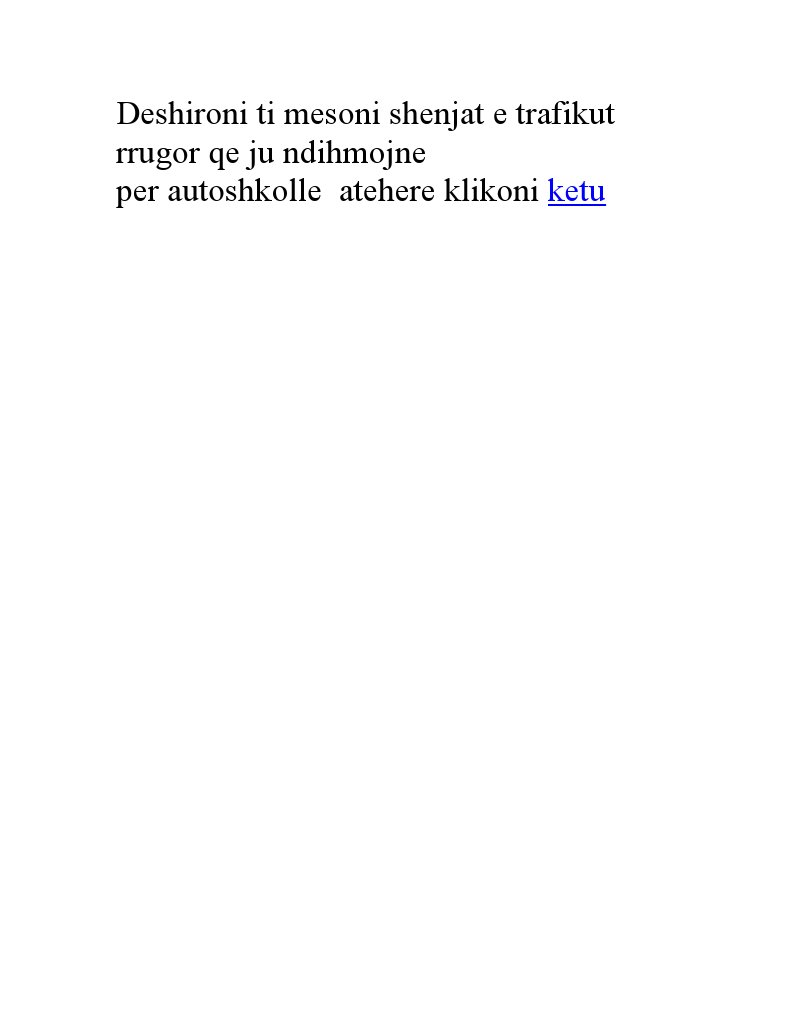 Shenjat e Trafikut Rrugor | PDF