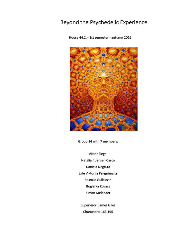 Beyond The Psychedelic Experience House | PDF | Phenomenology ...