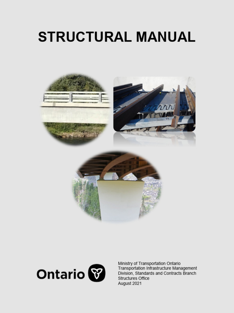 Ontario Structural Manual 2021 | PDF | Prestressed Concrete | Deep ...