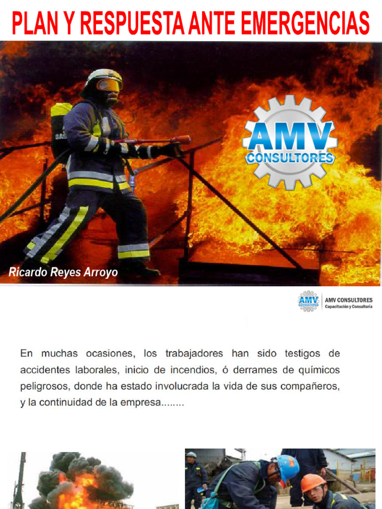 Plan de Emergencias y Primeros Auxilios | PDF | Primeros auxilios ...