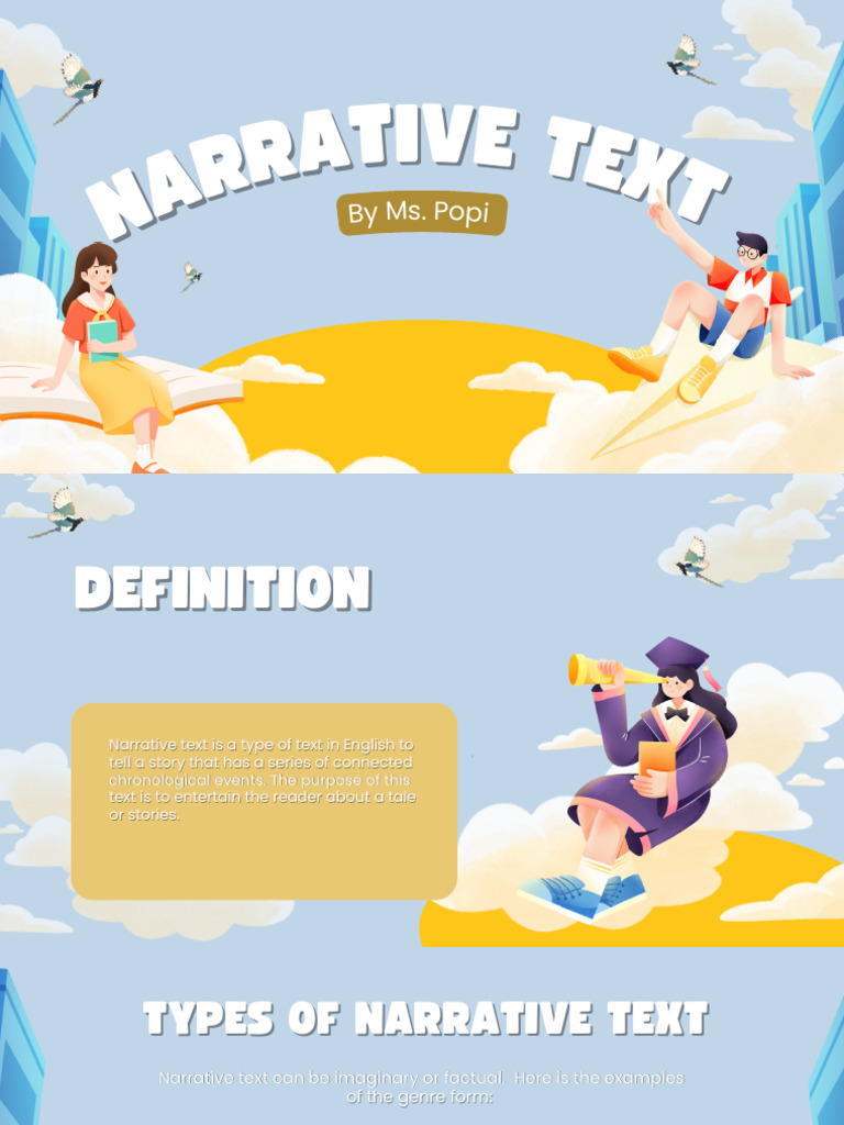 Understanding Narrative Text Types | PDF