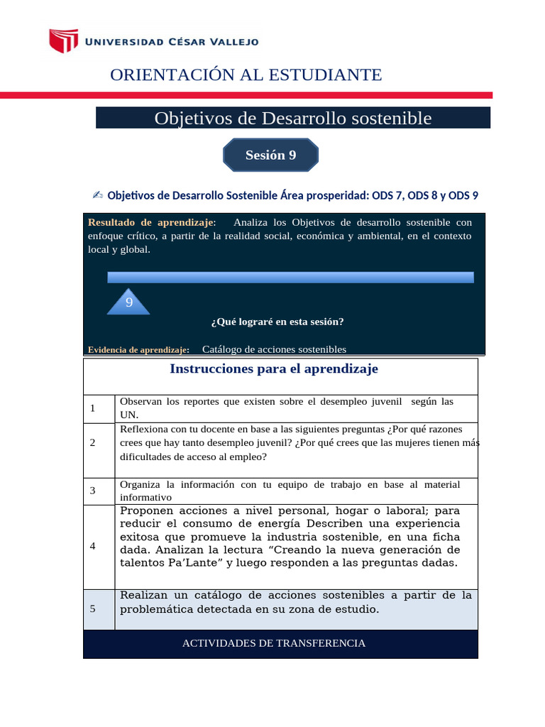 Orientacion Al Estudiante 09 | PDF | Crecimiento personal y profesional ...