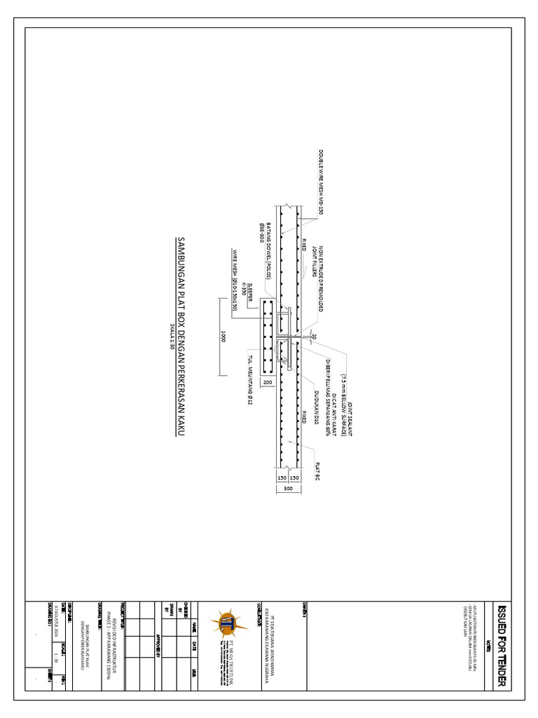 Sambungan Plat Box Perkerasan Kaku | PDF