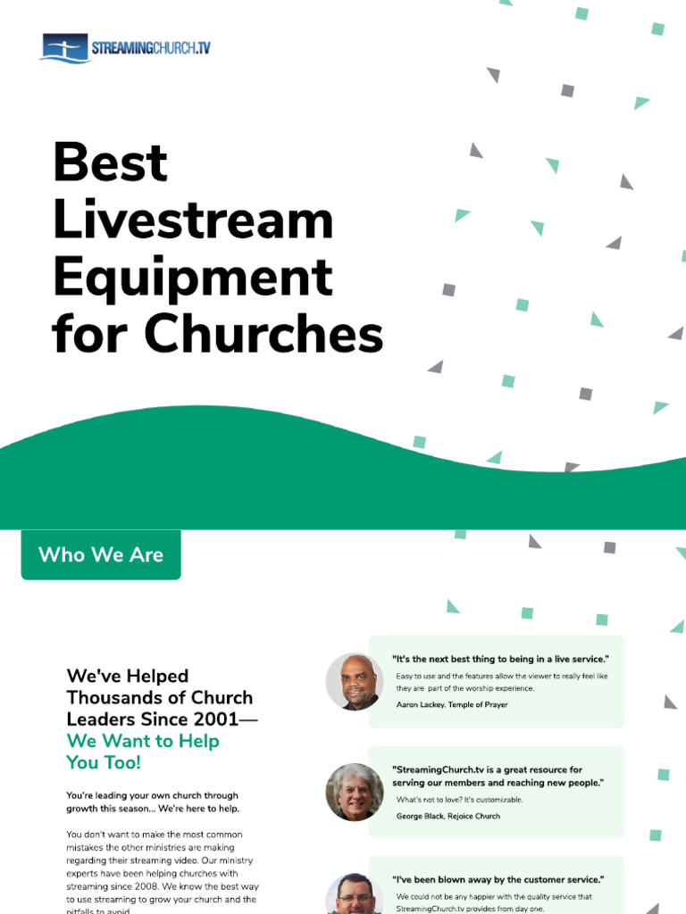 Streaming Equipment PDF Computing Computer