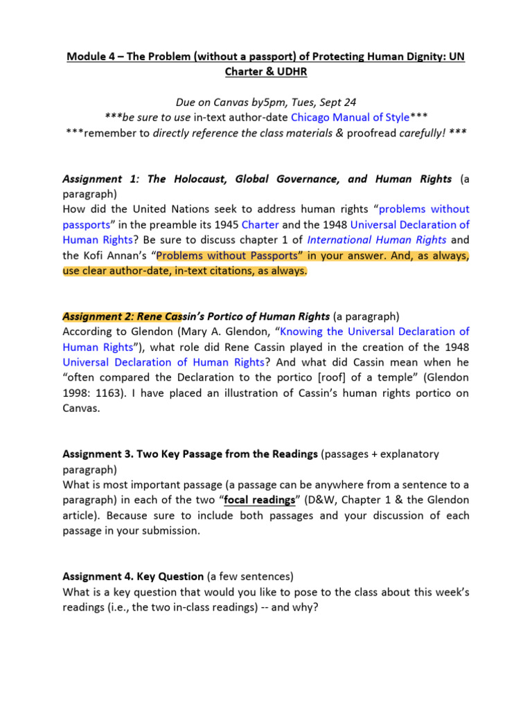 Module 4 HRGW - First Wave Due Sep 24 2024 | PDF | Philosophy