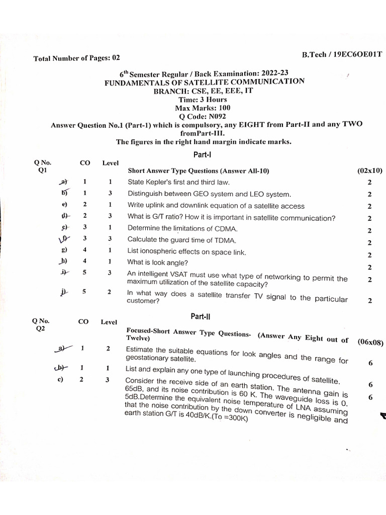 6th - End CSE | PDF
