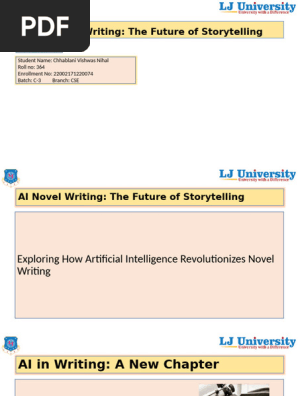 AI Novel Writing