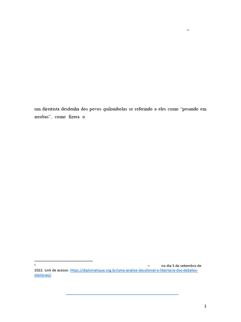 Racismo Patriarcado e Charlatanismo Teoc | PDF | Discriminação e ...