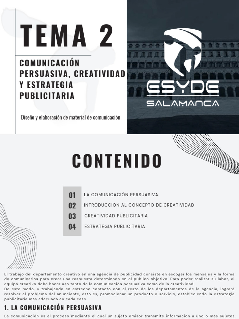 T2 Demc-2 | PDF | Publicidad | Creatividad