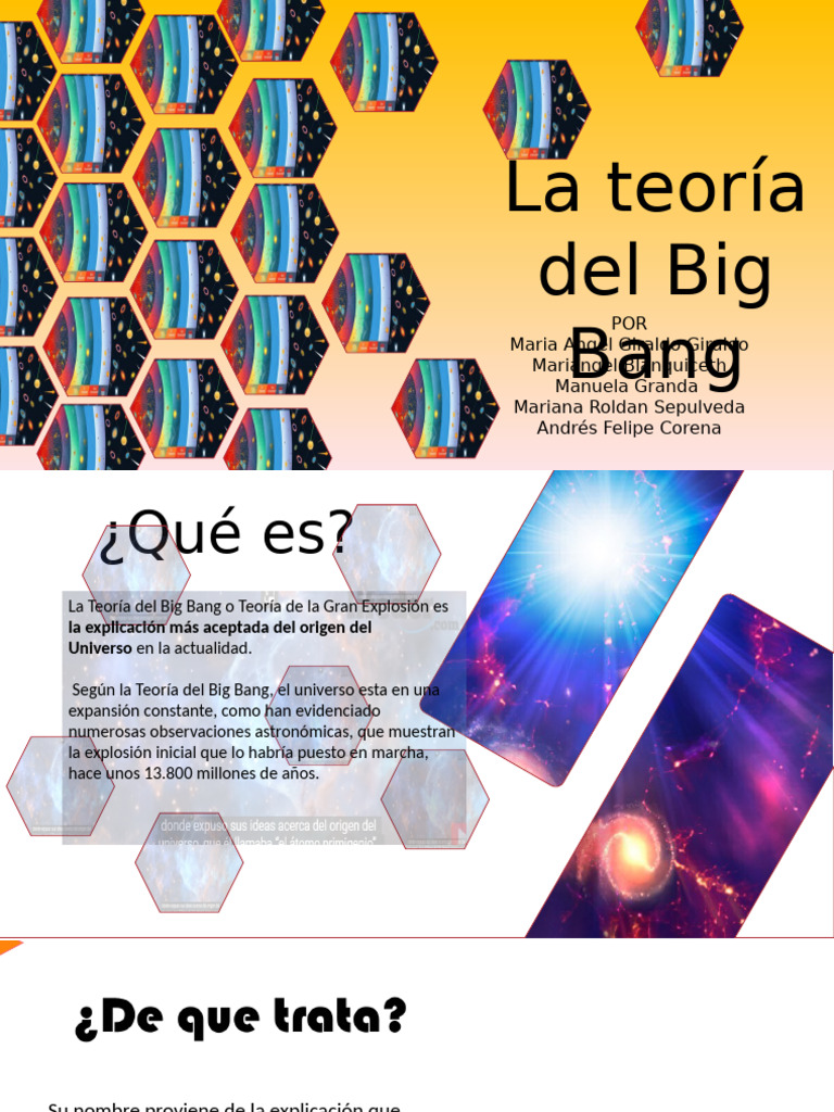 Teoría del Big Bang: Origen del Universo | PDF | Universo | Big Bang