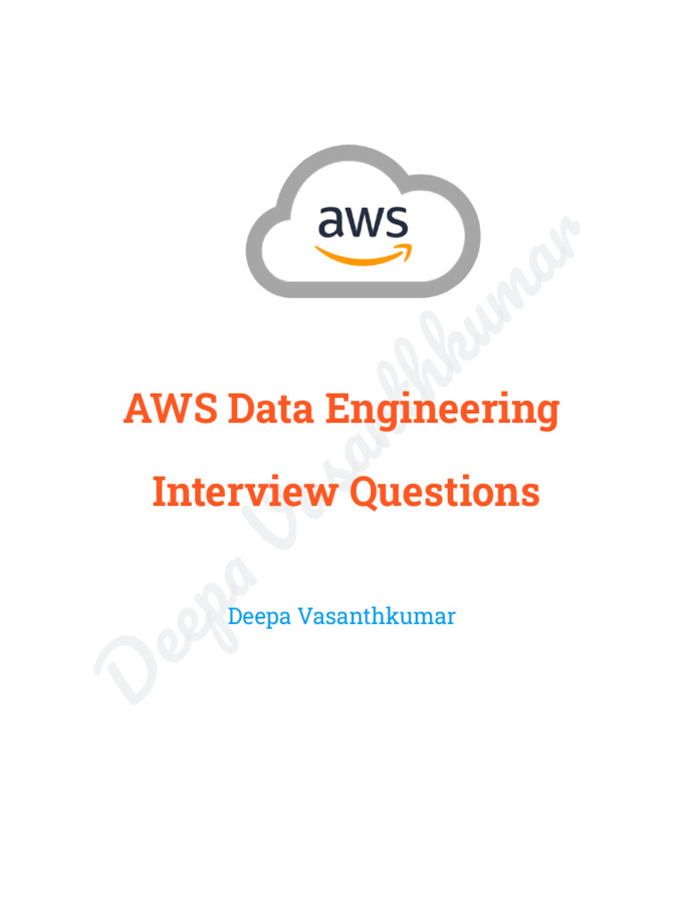 AWS Data Engineering Interview Guide | PDF | Apache Hadoop | Cloud ...