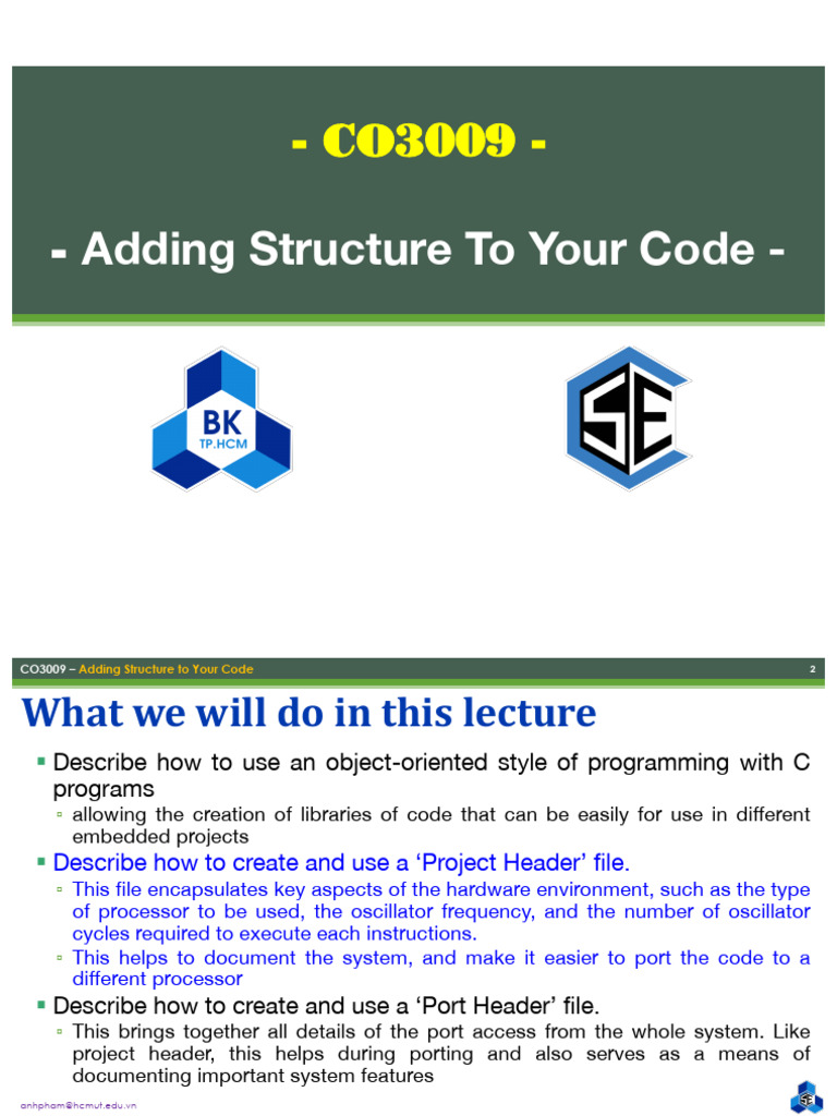 3.1 Adding Structure To Your Code | PDF | Computer Science | Software ...