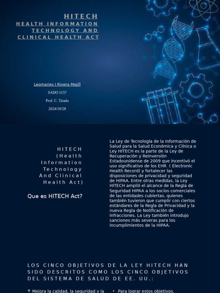 HITECH | PDF