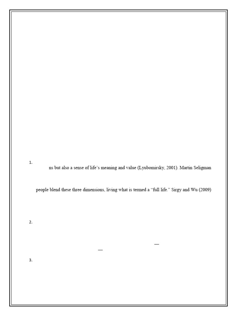 English | PDF | Happiness | Well Being