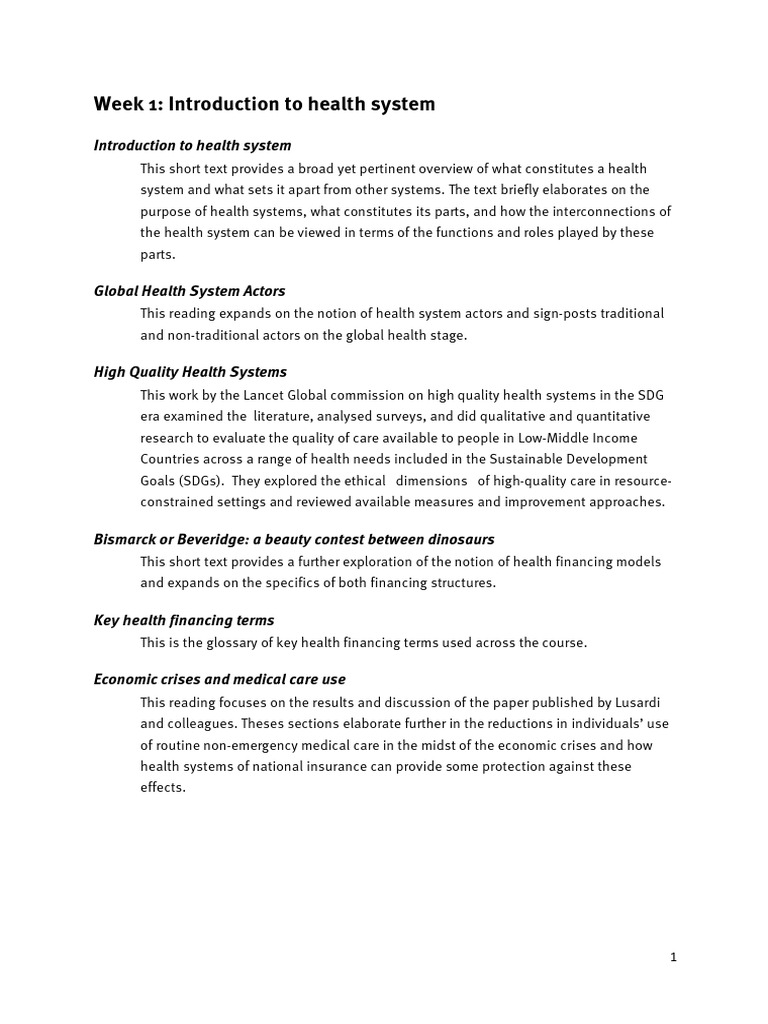 Mapping Global Health System Actors | PDF | Governance | Global Health