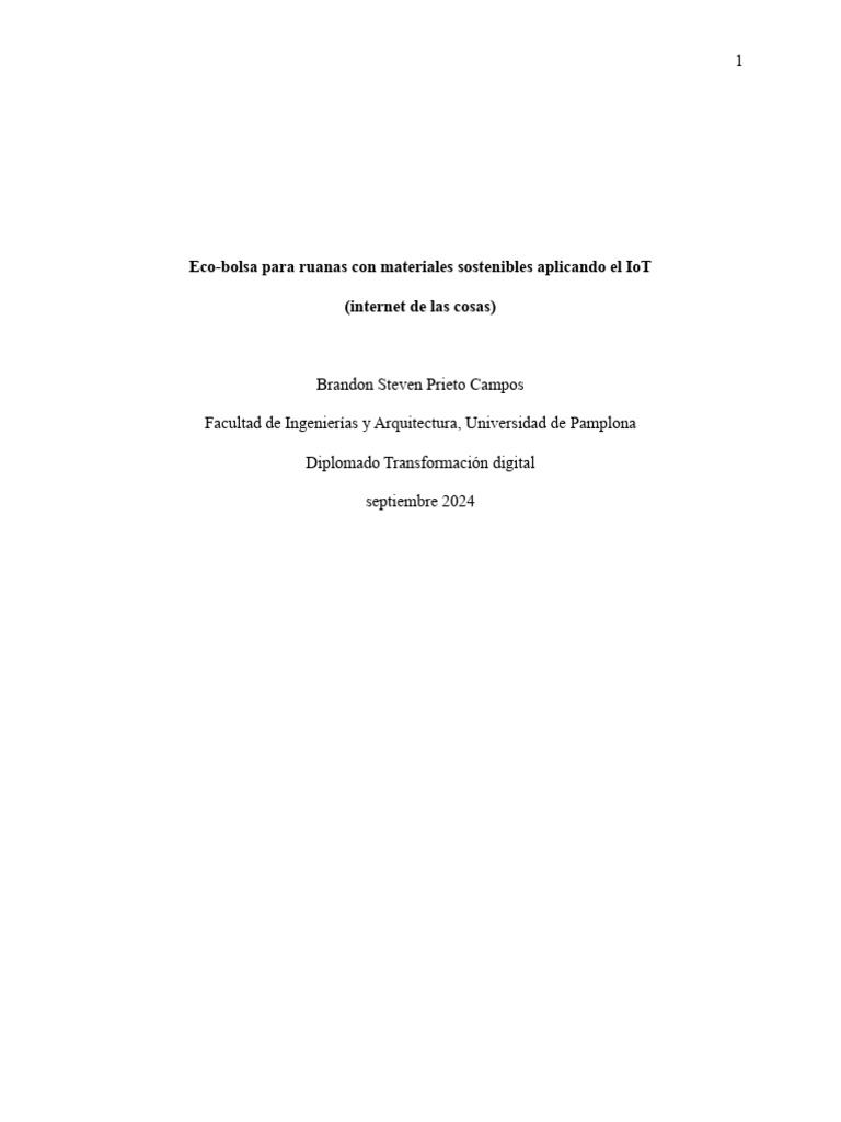 Presentación Anteproyecto | PDF | Internet de las Cosas ...