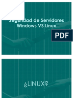 Diapositivar Taller Windows vs Linux