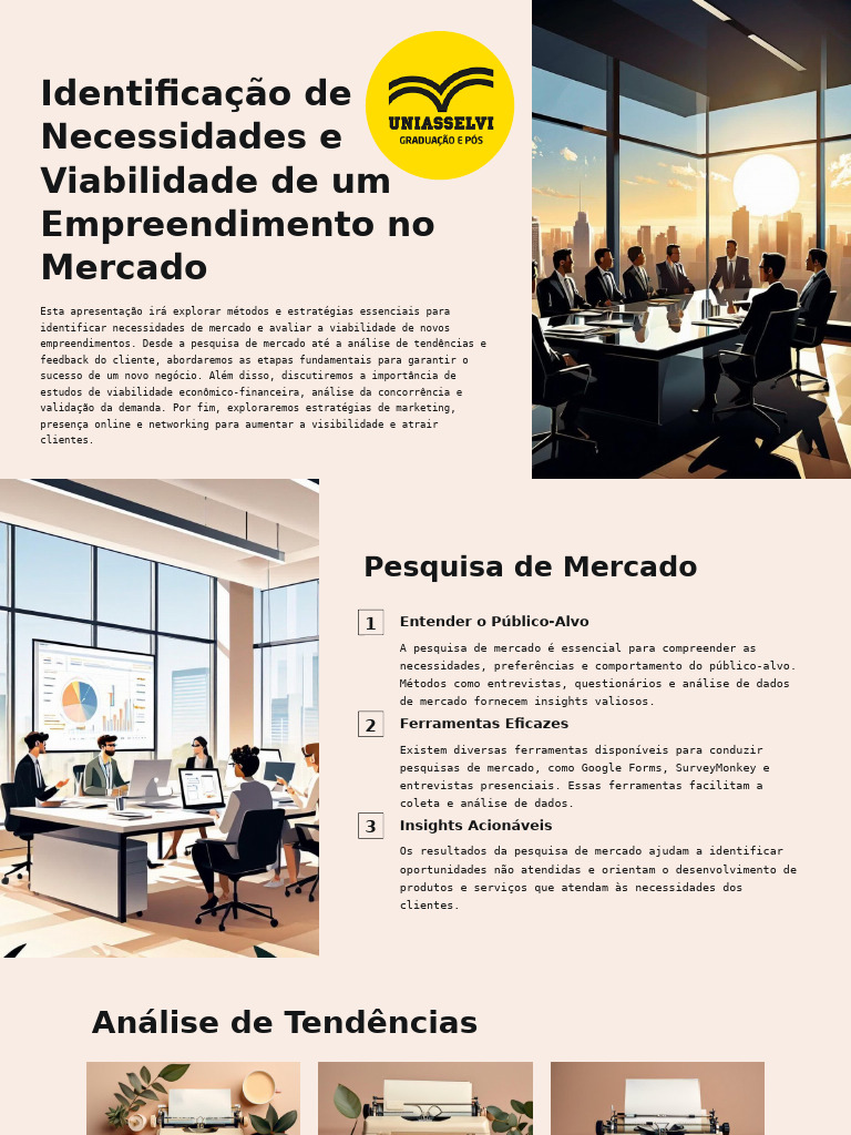 Identificação de Necessidades de Mercado | PDF | Marketing | Mercado ...
