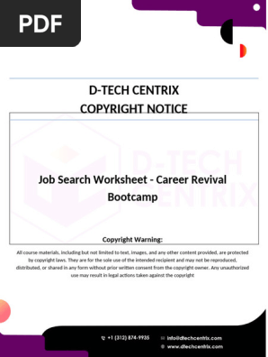 Job Search Worksheet (1)