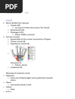 Thumb Range of Motion Analysis | PDF | Thumb | Hand