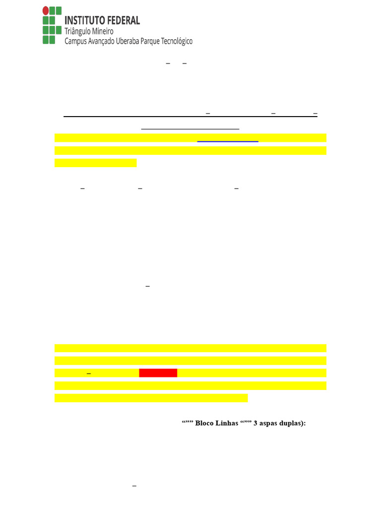 Python Lista 5 Trabalho de Programação - Estruturas de Repetição | PDF ...