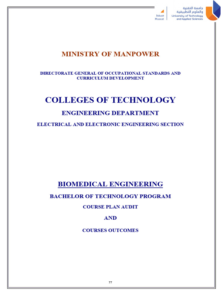 Biomedical Engineering Program Overview | PDF | Electromagnetic ...