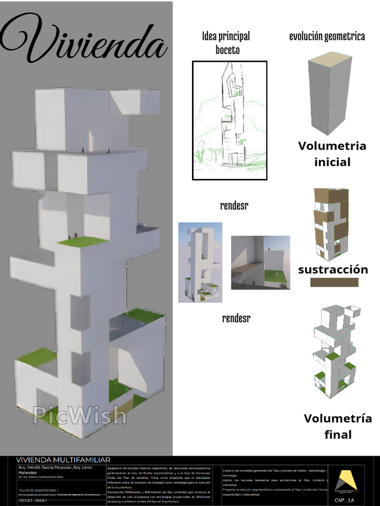 Taller de Arquitectura: Vivienda Multifamiliar | PDF