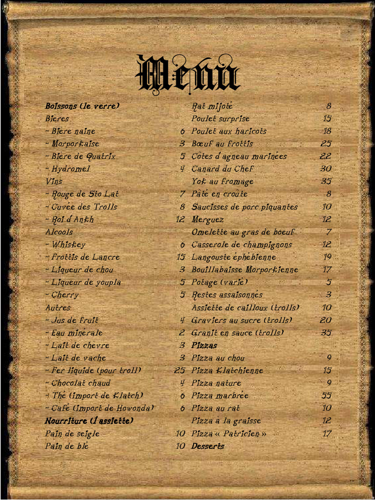 Menu Disc | PDF | Curry | sauce