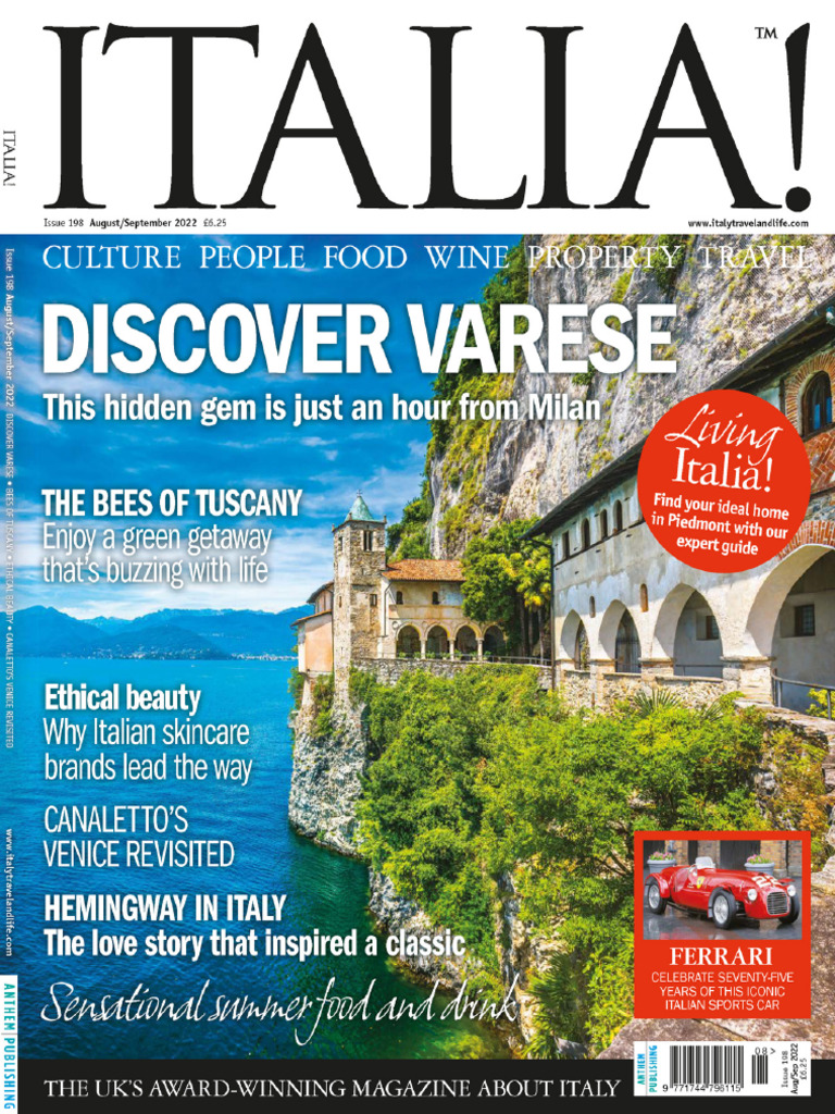 Italia! Magazine - Issue 198, August-September 2022 UK | PDF | Italy