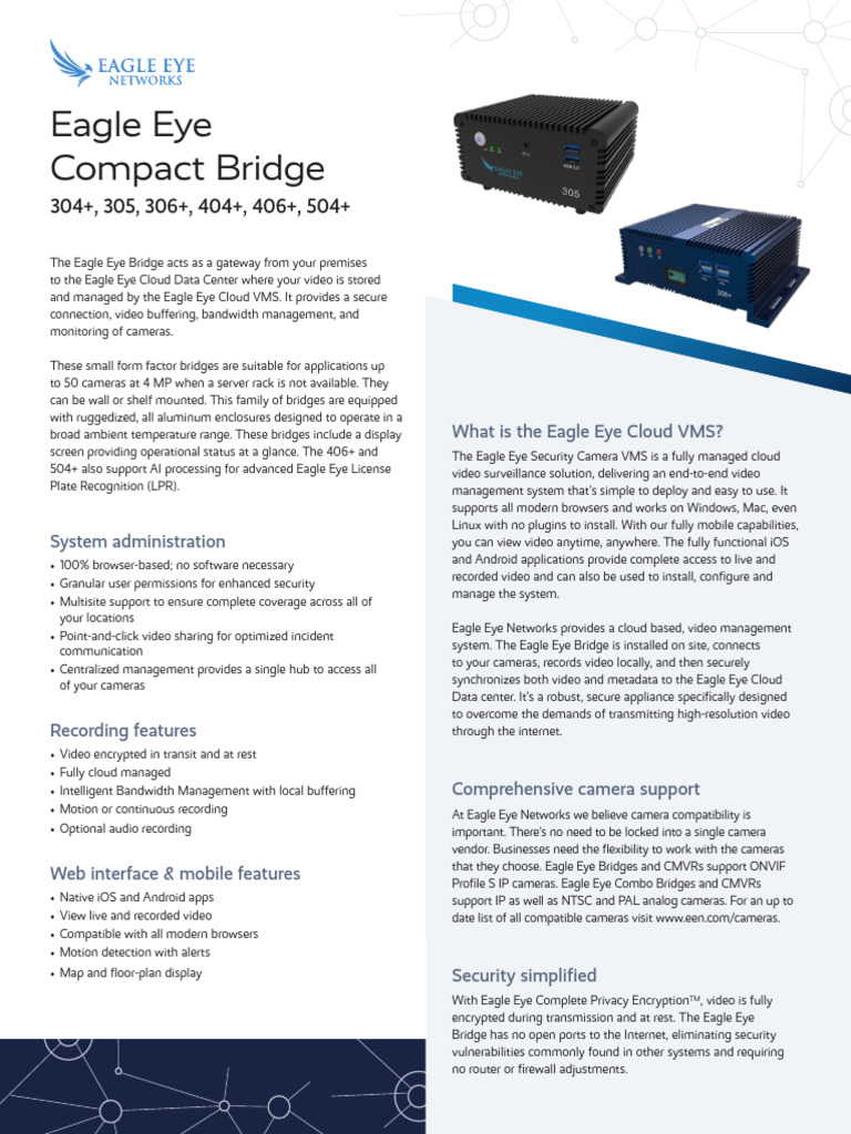 Eagle Eye Bridge 304 Manual