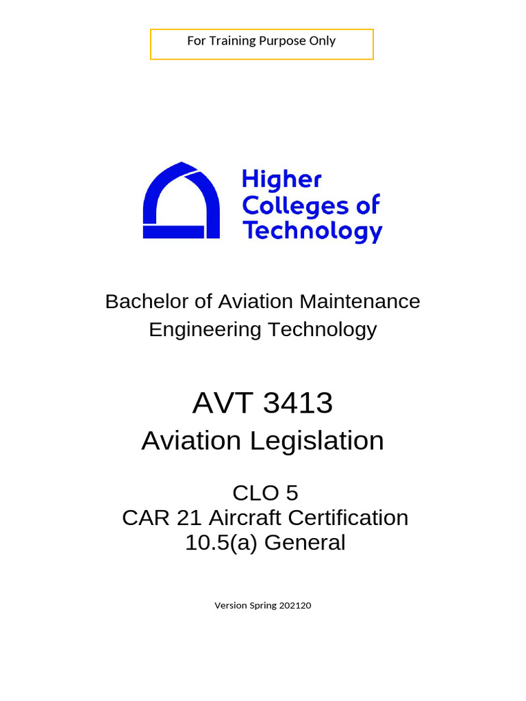 CLO 5 (10.5b) - Week 10 Notes | PDF | Aviation | Aerospace