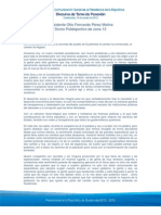 Discurso Presidente Otto Pérez Molina-Toma de Posesión- 14-01-12[1]
