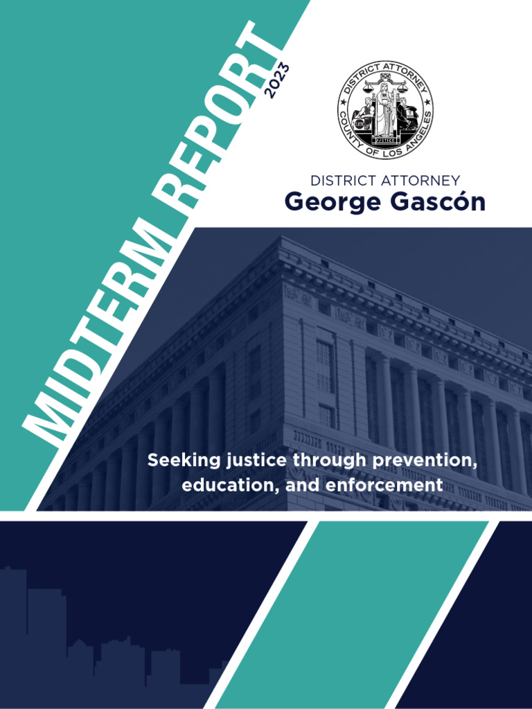 2023 DA Midterm Report | PDF | Prosecutor | Violence
